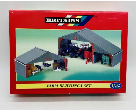 A boxed Britains Ltd farm buildings set (40973 - 1:32 Scale)