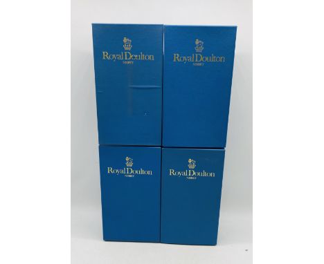 A collection of four boxed Royal Doulton Nisbet limited edition collector's dolls including Pink Ribbons, Pink Sash, Small Si