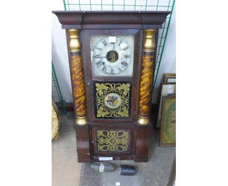 A 19th Century American Seth Thomas 8-day wall clock