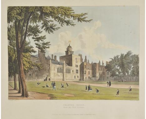 Ackermann (Rudolph, publisher). The History of the Colleges of Winchester, Eton, and Westminster; with the Charter-House, the