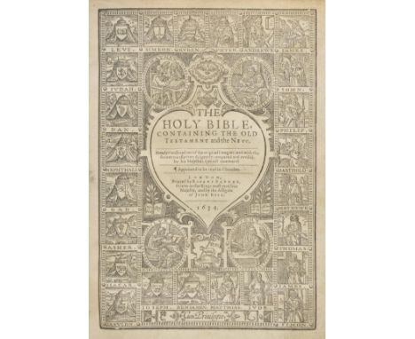 Bible [English].  The Holy Bible, Containing the Old Testament and the New. Newly translated out of the originall tongues: an