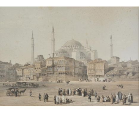 Fossati (Gaspard). Aya Sofia, Constantinople, as recently restored by order of H.M. The Sultan Abdul Medjid, pub. P. & D. Col