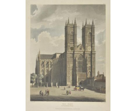 Ackermann (R., Publisher). The History of the Abbey Church of St. Peter's Westminster, its Antiquities and Monuments, 2 vols.
