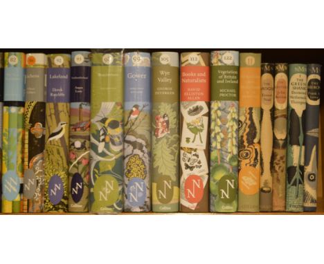 New Naturalist Series.  Numbers 9, 11, 15, 16, 19, 27, 30, 39, 45, 58, 62, 79, 82, 86, 92, 95, 98, 99, 105, 112, 122, 1st edi
