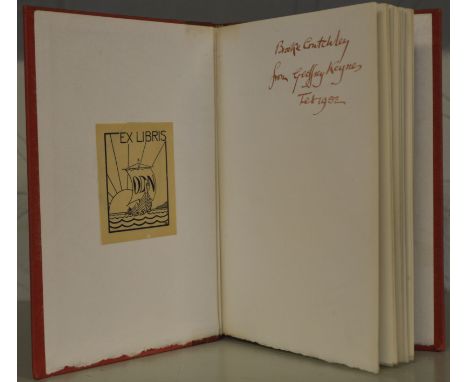 Roxburghe Club.  John Donne, An Anatomy of the World, A Facsimile of the First Edition 1611, with a Postcript by Geoffrey Key