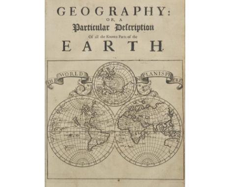 Moll (Herman).  Thesaurus Geographicus. A New Body of Geography: Or, a Compleat Description of the Earth... Collected with gr