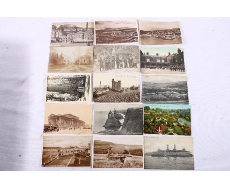 Collection of approximately 700 postcards much Scottish topographical interest including Oban distillery, putting courses Nor
