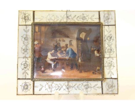 Early 20th Century miniature picture after an Old Master