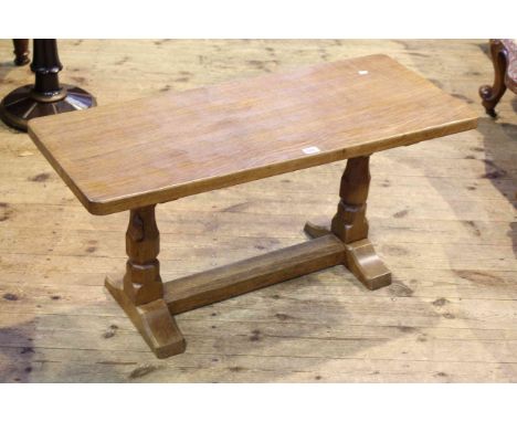 Robert Thompson of Kilburn, a Mouseman oak coffee table