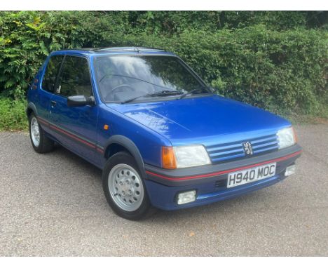 A genuine Phase 1.5 Limited Edition 205GTi in Miami Blue with just over 52,000 miles and in excellent condition. Only 1,200 P