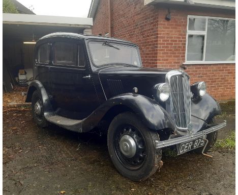 A classic 1930s saloon from long-term ownership and on offer at No Reserve.  Powered by a Morris UB-Series 918cc four-cylinde