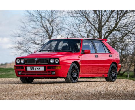 A beautifully presented Integrale, sporting upgraded EVO bodywork and super-rare black leather interior. Offered with No Rese