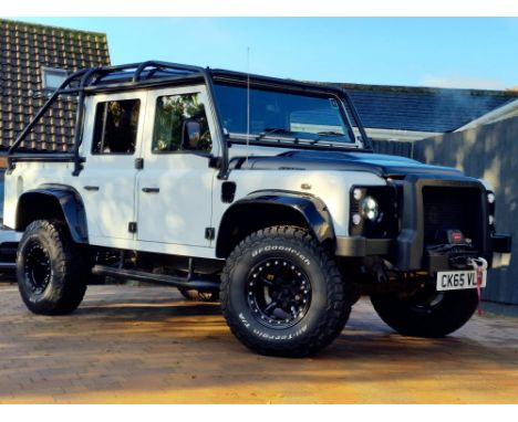 Very smart Double-Cab Defender 110 Pick-up attractively upgraded by Alive Tuning. The Defender 110 Double Cab Pick-up combine