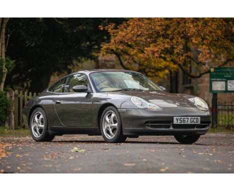 Four-wheel drive 996 Carrera in understated Seal Grey with a full service history. A C16, UK-supplied car finished in stylish