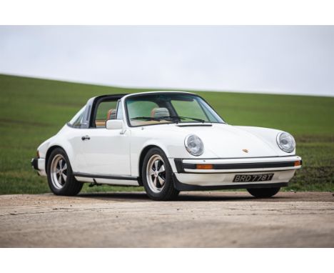 An original, UK-supplied, right-hand drive 1979 3-litre Super Carrera Targa in Grand Prix White. Stunning 3-litre right-hand 