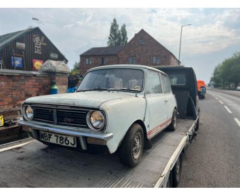 Another astonishing garage find, a Mini 1275 GT with just one former keeper, offered at No Reserve. In order to prepare the M