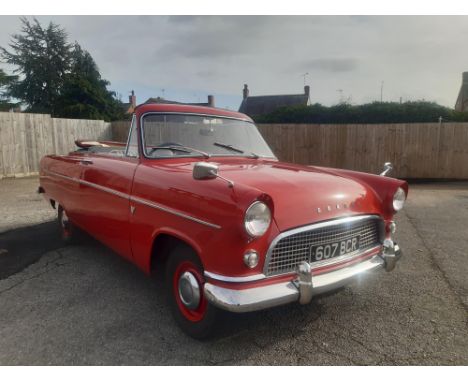 An attractive example of Ford's four-cylinder Consul 'drop top', ready to be enjoyed. In 1956, the Consul Mk II appeared stil