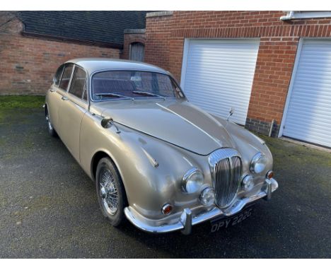 A rare Daimler V8-250 fitted with a manual gearbox and overdrive, one of only 200. Introduced in October 1967, the V8-250 was