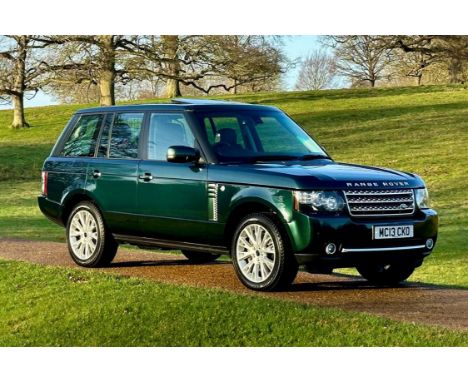 An outstanding Range Rover 4.4 TD V8 Westminster with a Royal connection. Superbly presented in Aintree Green with an excelle