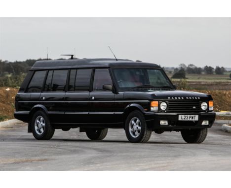 An amazing Range Rover Classic, with just 17,000 miles from new - used to transport Mike Tyson in June 2000 to Hampden Park, 