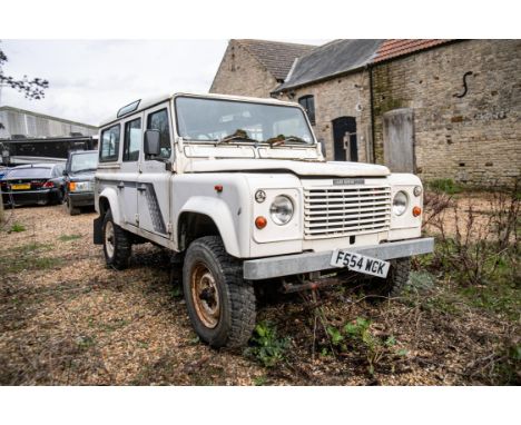 On offer from the Drayton Collection of rare and unusual Range Rovers. To be offered with No Reserve. Original 110 County V8,