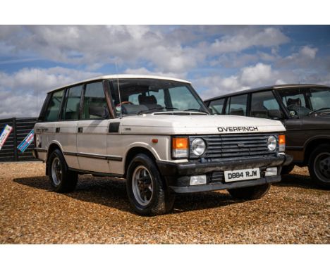 On offer from the Drayton Collection of rare and unusual Range Rovers. To be offered with No Reserve. Since 1975 Overfinch (u