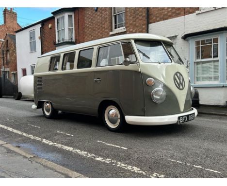 Attractive UK-supplied split-screen camper with a rare Canterbury Pitt conversion that has been sympathetically restored in t