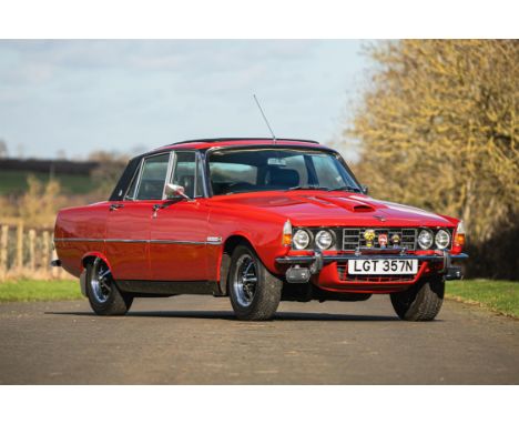 A wonderful example of the innovative Rover P6 3500S, splendid in Monza Red and ready for the show field this summer. The 350