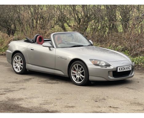 A well-cared for example of Honda's remarkable 237bhp 2-litre S2000 in Silverstone Silver with a comprehensive service histor