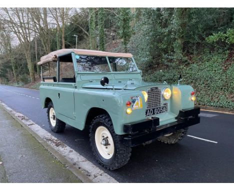 Ex-MOD Series IIA, which has been bought back to life and upgraded in all the right areas. The Land Rover IIA was launched in