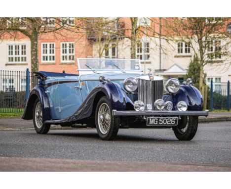 **Please note this car was first registered in October 1936 although it is a 1937 model.** Just three owners from new, the fi