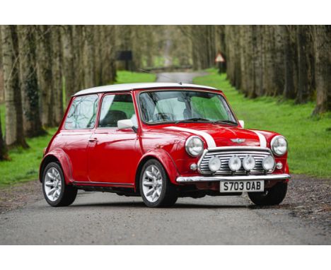 A fine example of the modern-classic Rover Mini Cooper with low ownership and recent work. Offered at No Reserve. With produc