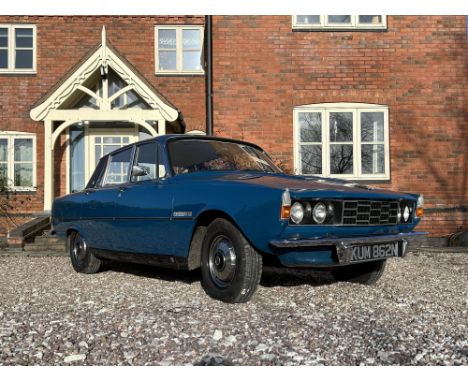 Concours-winning, single carburettor, 2200 P6 in Scarab Blue with just 15,108 miles from new. A fine example of the second ge