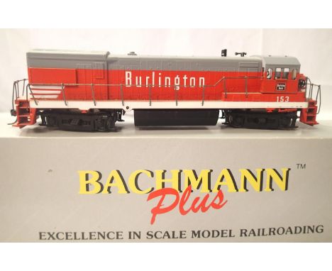 Bachmann Plus-1112, G E B30-7 Diesel Burlington Northern, red/grey LNER in very good condition, box has wear. P&amp;P Group 1