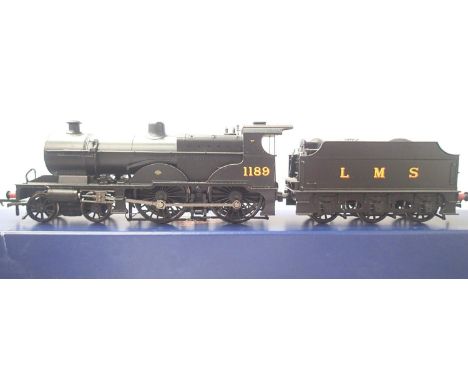 Bachmann 31-931, compound 1189, LMS Black, detail fitted. In excellent condition, missing detail and paperwork, box has wear.