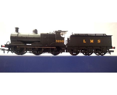 Bachmann 31-027, class 3F, LMS Black 3205. In very good to excellent condition, box has wear. P&amp;P Group 1 (£14+VAT for th