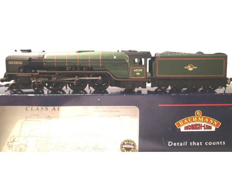 Bachmann class A1 locomotive Sea Eagle, 60139 Green Late Crest, excellent condition in 60130 kestrel box. P&amp;P Group 1 (£1