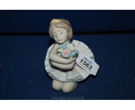 A Lladro child Ballerina