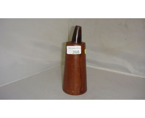 Antique shot flask
