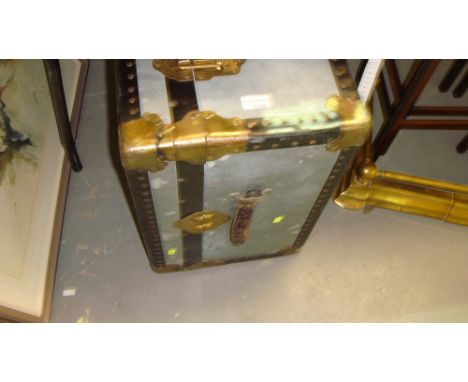 Vintage steamer trunk