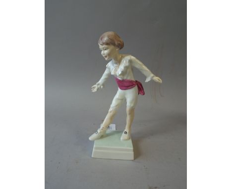 A Royal Worcester Figure by Freda Doughty, Masquerade Boy Number 3359.