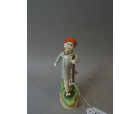 A Royal Worcester Figure, Thursday's Child has Far To Go Number 3260.
