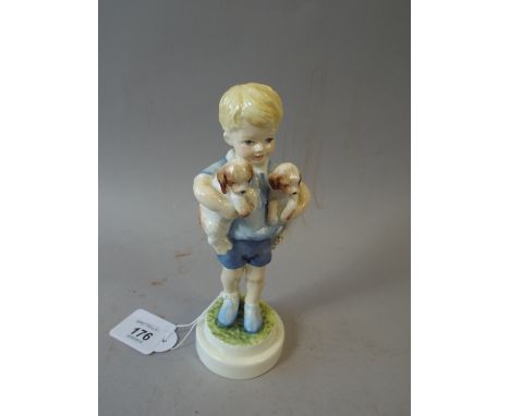 A Royal Worcester Figure, Monday's Child is Fair of Face Number 2519. 