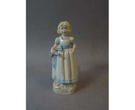 A Royal Worcester Figure, Monday's Girl.