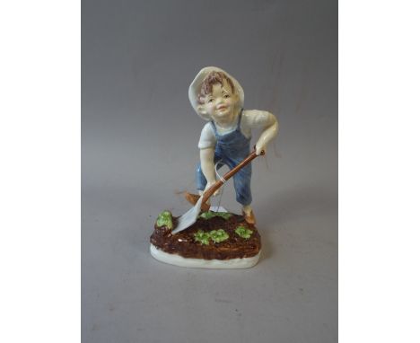 A Royal Worcester Figure, Saturday's Child Number 3524.