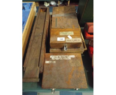 A Collection of Engineers Tools and Tool Boxes.