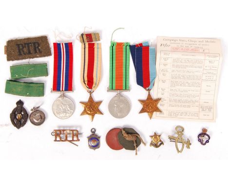 A WWII Second World War medal group, belonging to a Sidney Schwarz, Bristol. Comprising of; War Medal, Defence Medal, 39-45 S