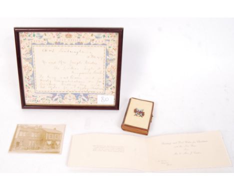 A fascinating collection of local interest Kingswood items - all relating to the house called ' The Lindens ' on Kingswood Hi
