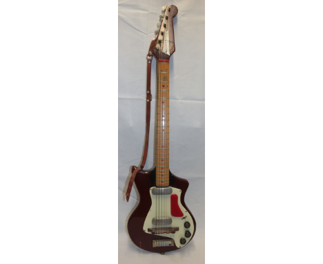 A 1960s/70s small electric guitar by Fenton Weill of London 