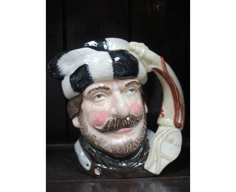 ROYAL DOULTON CERAMIC CHARACTER JUG- TRAPPER